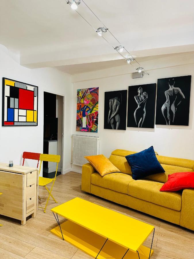 Pop Appart Appartement Artiste Configure En Galerie Dart A 200 M Du Centre Ville Avec Parking Prive Et Securise Gratuit Dans Copropriete أفينيون المظهر الخارجي الصورة